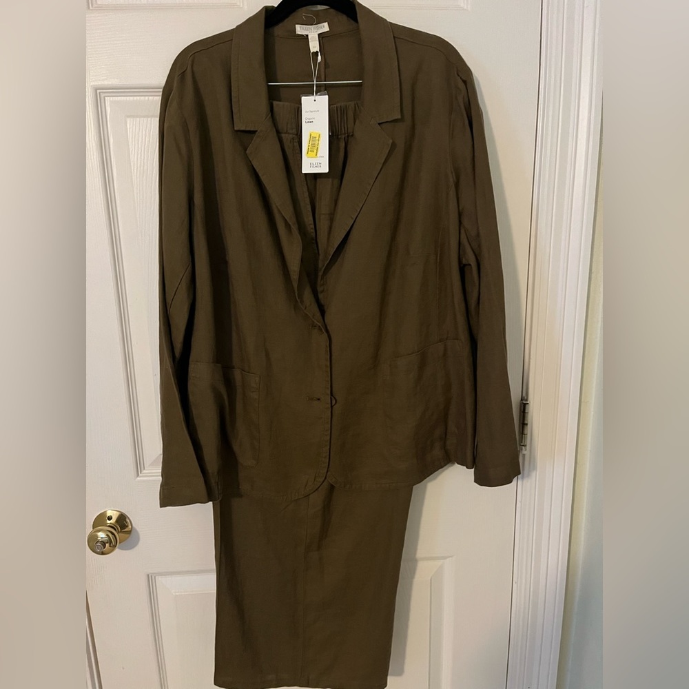 Eileen Fisher Organic Pant Suit - 2X